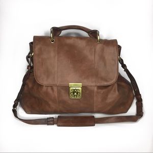 Authentic Chloe Elsie Crossbody Satchel Size Large